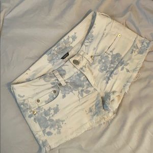 American eagle stretch jean shorts